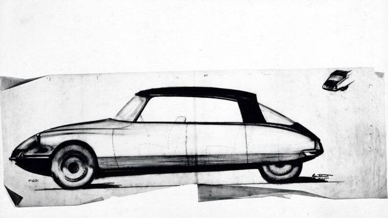 Bocetos du modèle DS