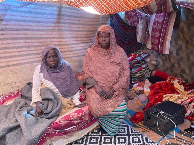 Réfugiés soudanais à Kufra