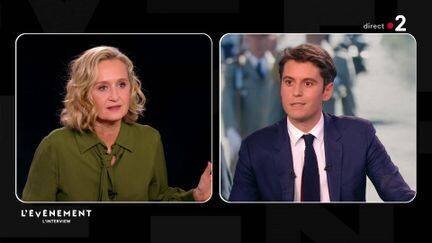 Gabriel Attal sur France 2
