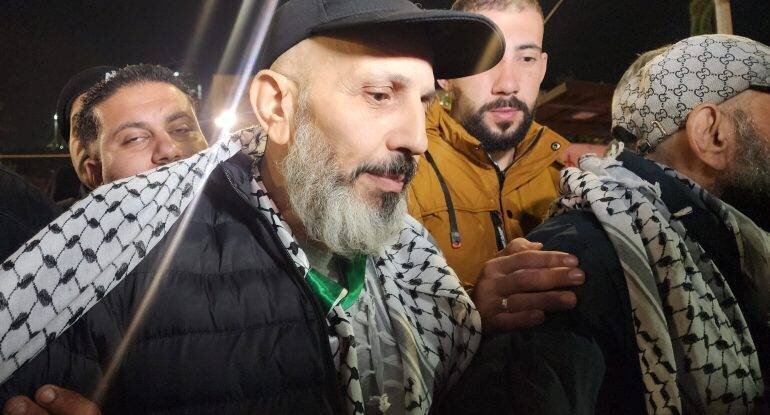 Qassem Muslim après sa libération