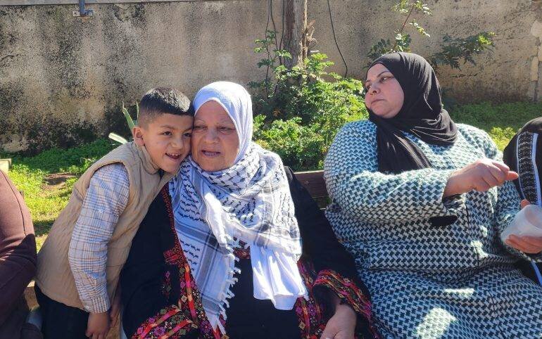 Mariam Marshoud attendant son fils Ahmed