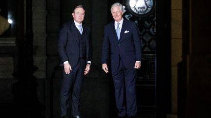 Bart De Wever et le roi Philippe de Belgique