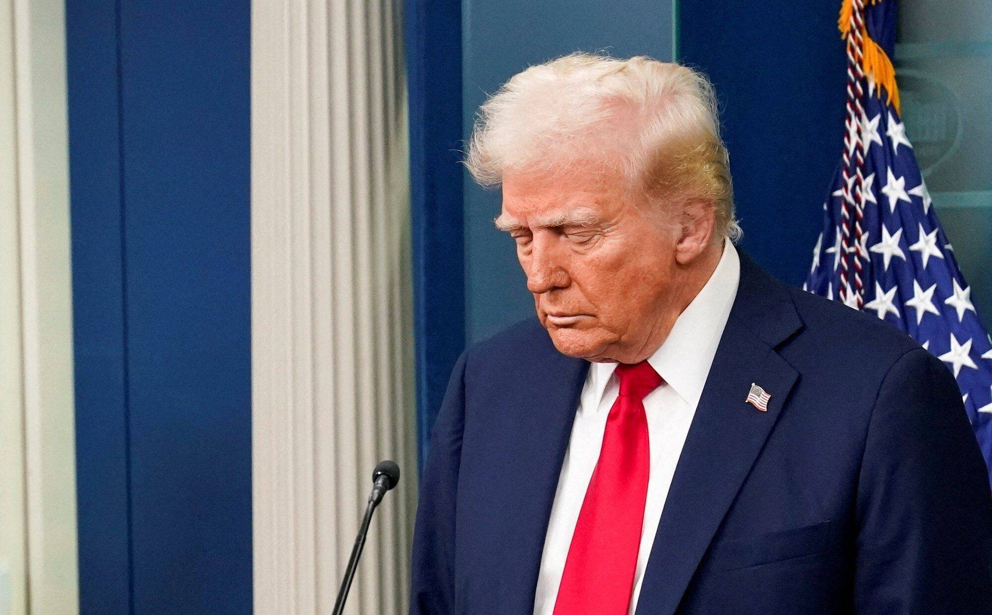 Le president americain donald trump