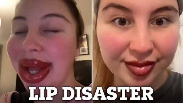 Tatouage des lèvres de Tash Evans