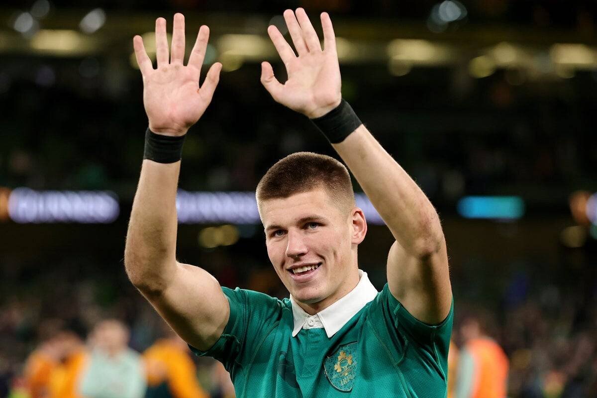 Sam Prendergast, demi d'ouverture de l'Irlande