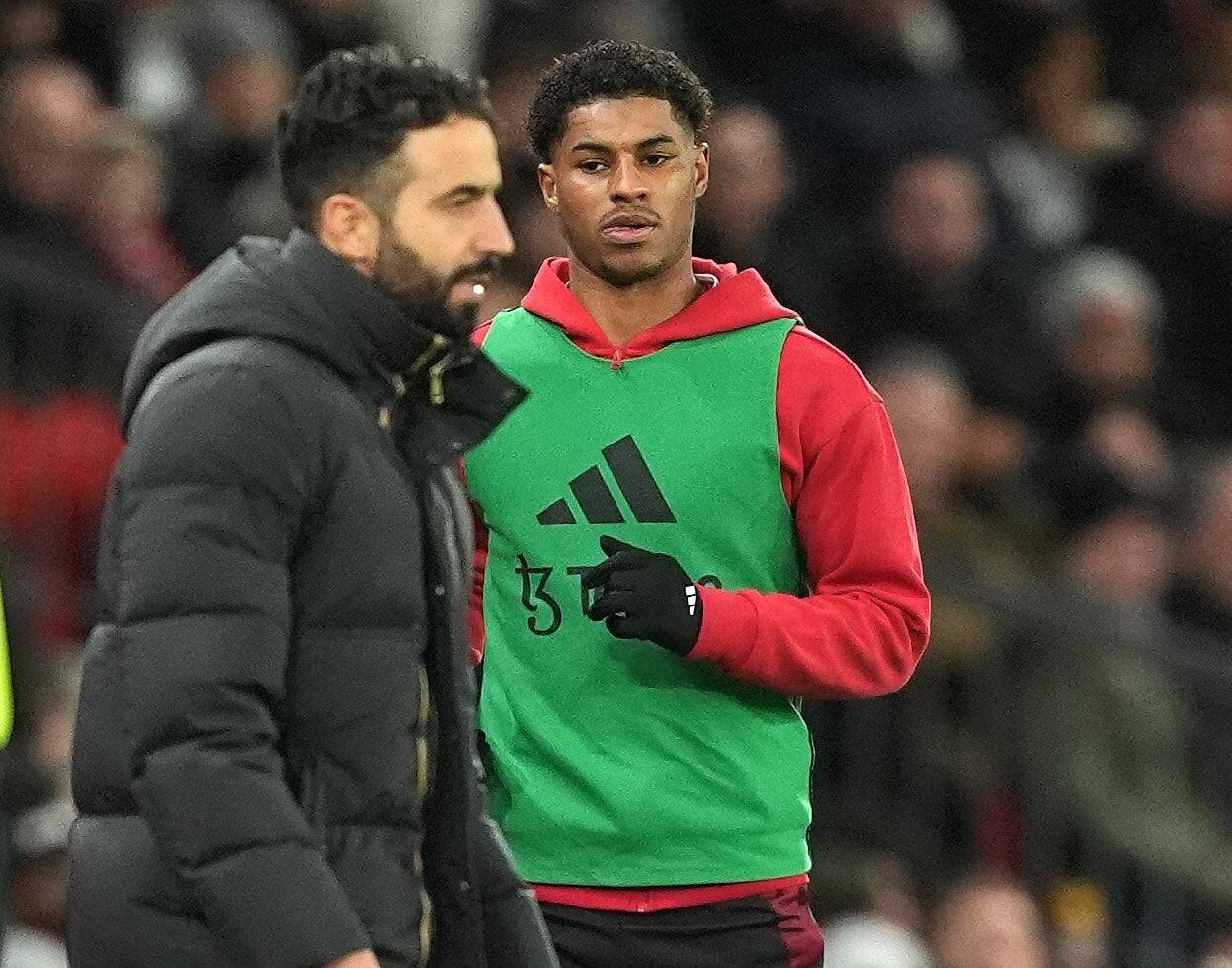 Marcus Rashford a été écarté par Ruben Amorim