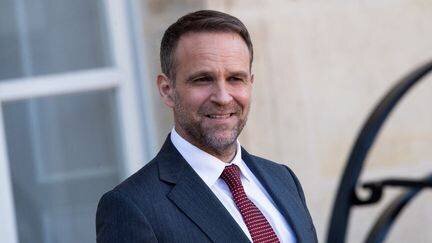 Marc Ferracci, ministre chargé de l'Industrie et de l'Energie, à l'Elysée, Paris, le 24 décembre 2024.