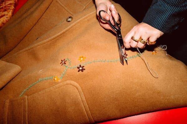 Réparation de vêtements