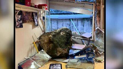 Nice : un rocher de plusieurs tonnes s’écrase dans une école