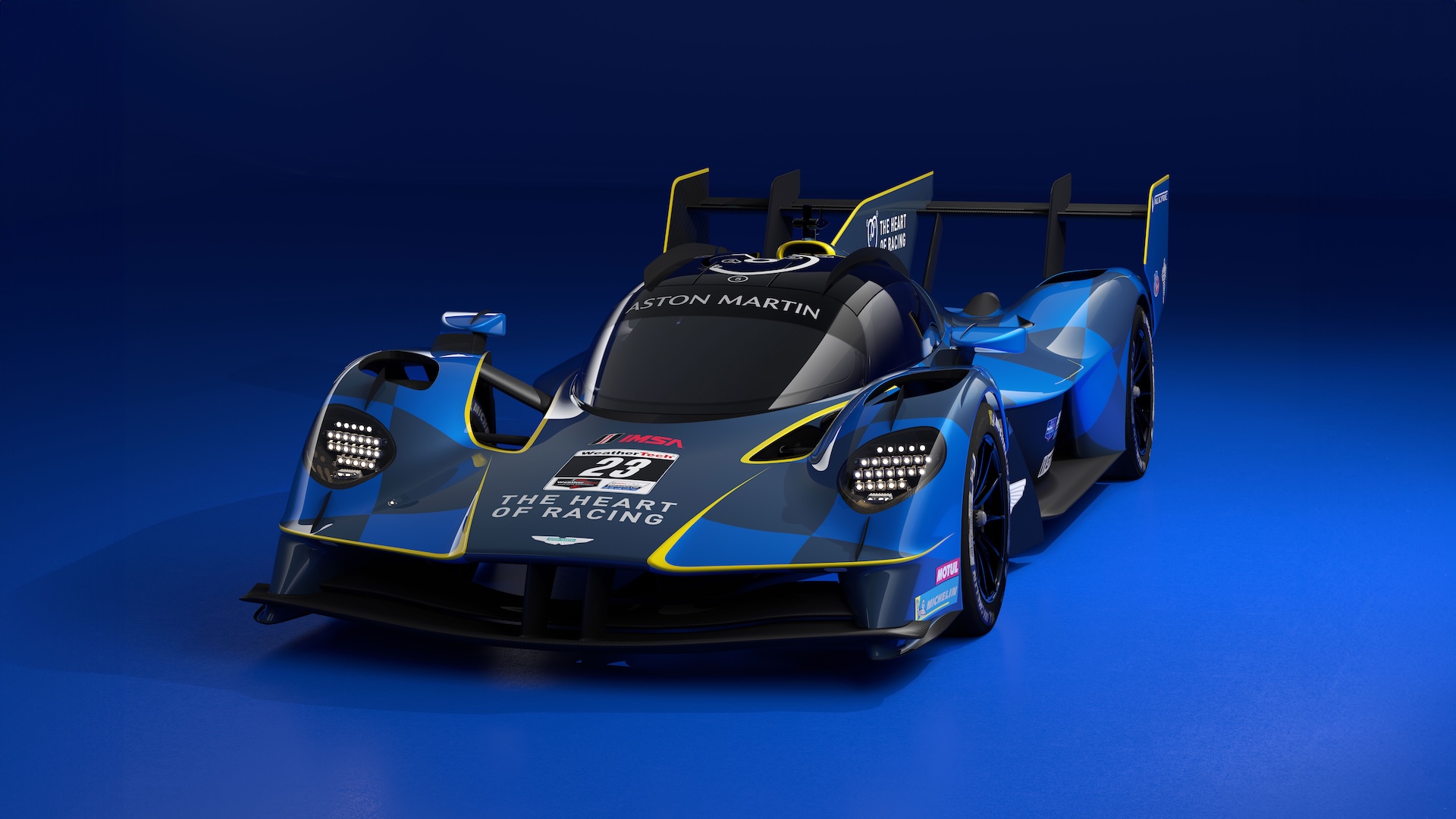 Aston Martin Valkyrie lors des essais