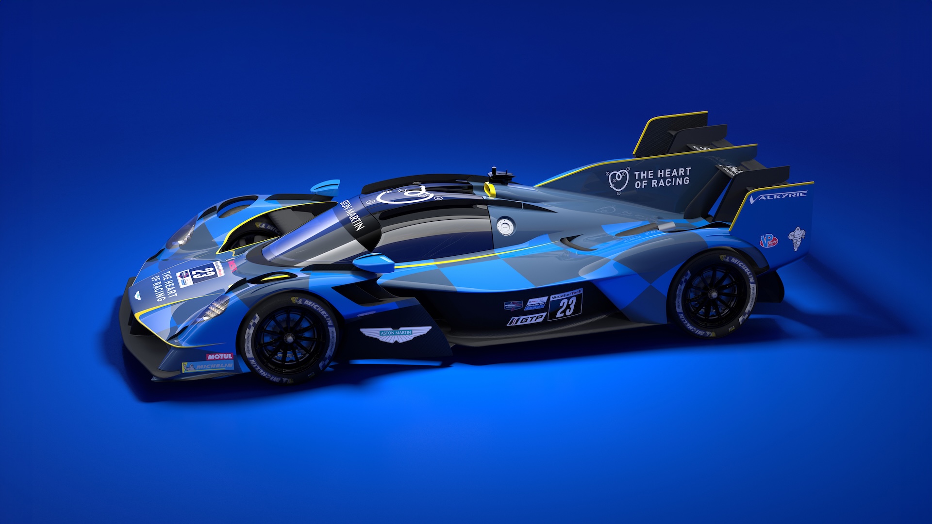 Aston Martin Valkyrie en action