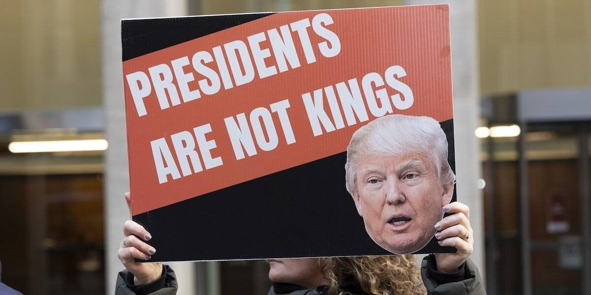 Une manifestation contre Donald Trump à New York, le 28 janvier.