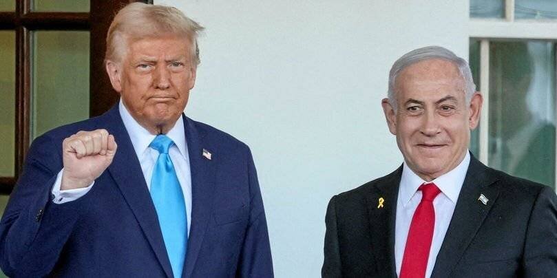 Donald Trump a reçu Benyamin Netanyahou à la Maison-Blanche.
