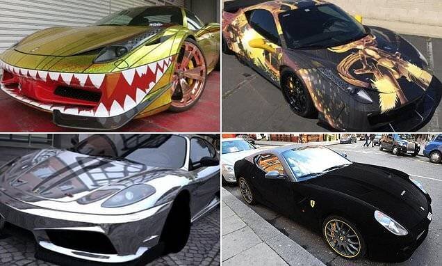 Ferrari bling-bling