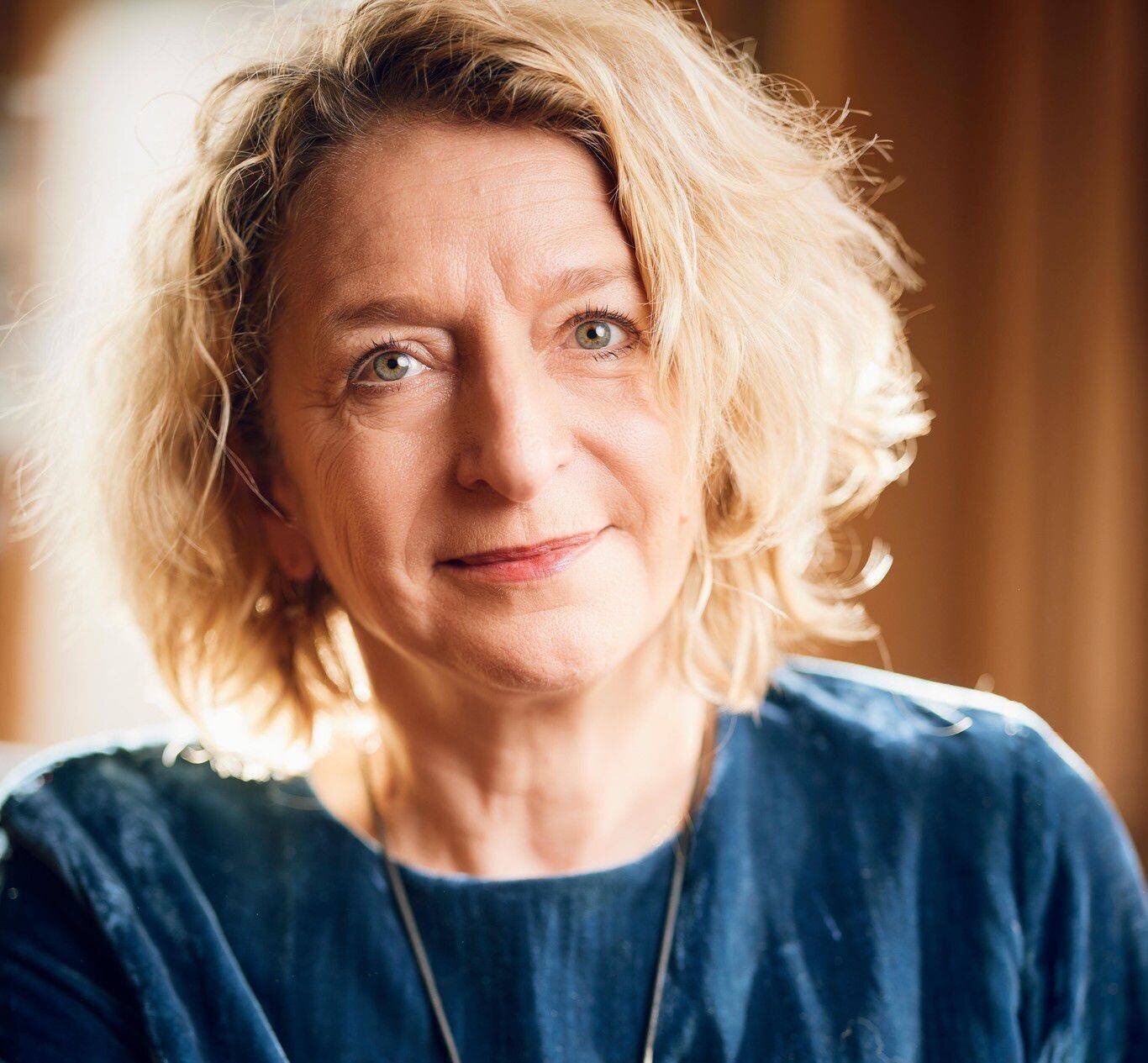 Béatrice Schaad, cheffe de la communication du CHUV et professeur à l’UNIL, lors d’une interview.