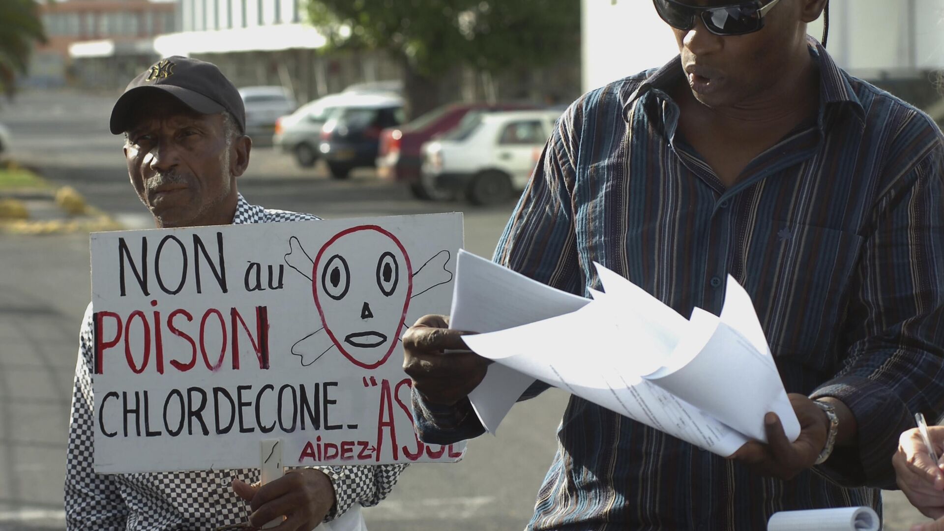 Protestation en Guadeloupe