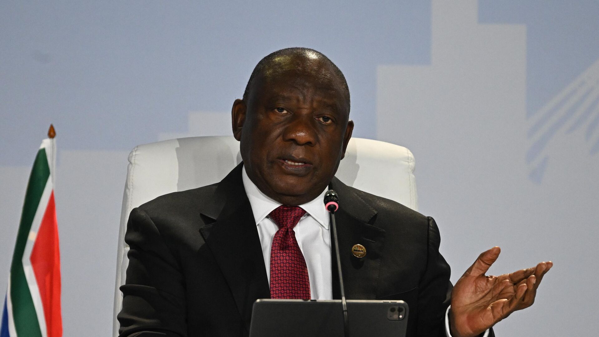 Cyril Ramaphosa et Donald Trump
