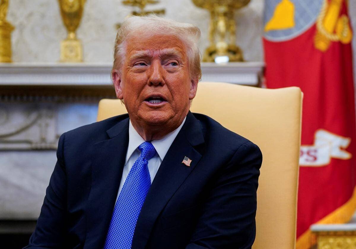 Le président de EE.UU., Donald Trump.