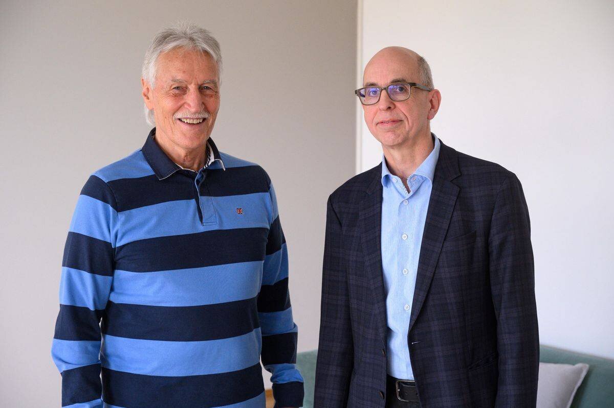 Michael Folger (links) und Andreas Herbster haben in Reinach ein in der Region einzigartiges Projekt lanciert.
