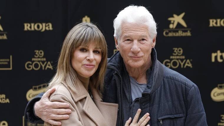 Richard Gere et Alejandra Silva à La Alhambra