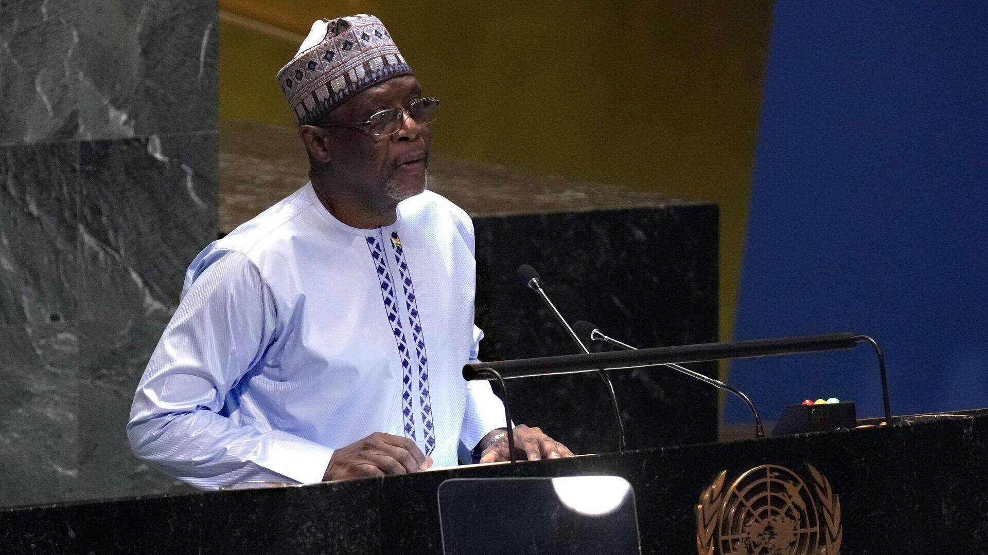 Bakary Yaou Sangaré à l'ONU