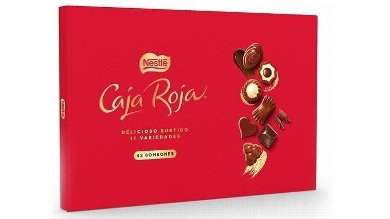 Chocolats Nestlé Caja Roja