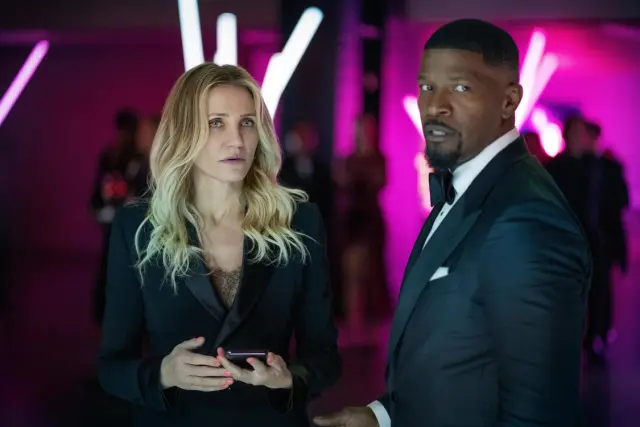 Cameron Diaz et Jamie Foxx dans 'De retour à la action' pour Netflix