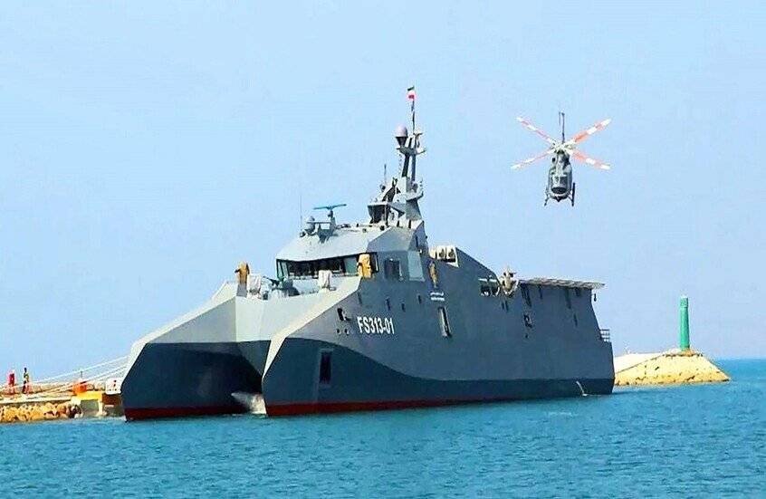 Navires de guerre iraniens