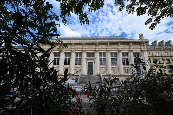 Le Palais de justice de Paris, où se trouve la cour criminelle départementale de Paris, le 29 juin 2022.