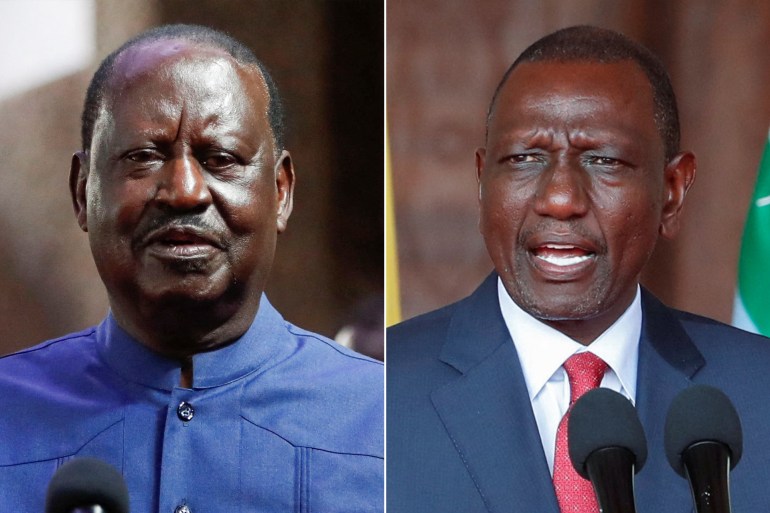 Raila Odinga et William Ruto