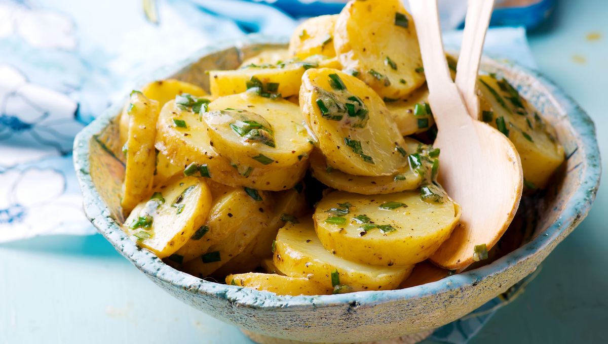 La fameuse salade de pomme de terre, simple et délicieuse