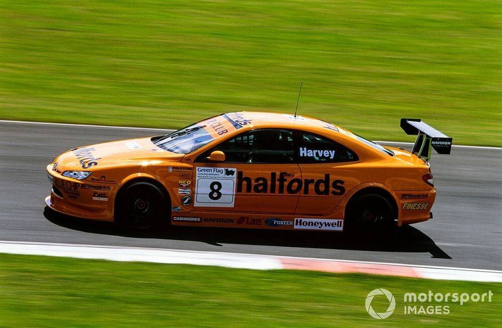 Tim Harvey, Team Halfords, Peugeot 406 Coupe