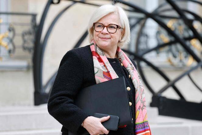 La ministre du travail, Catherine Vautrin, à l’Elysée, le 13 février 2025.