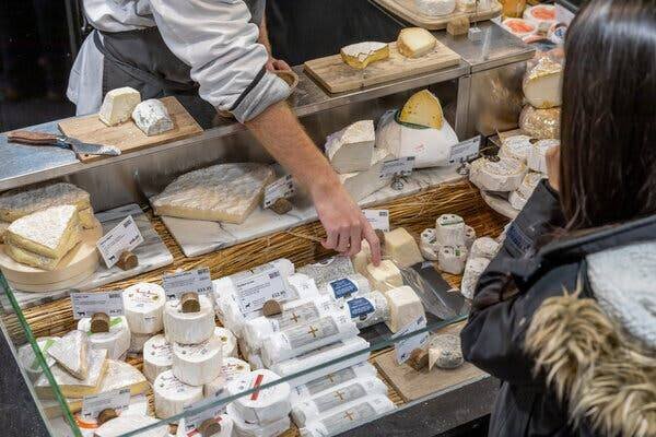 Vente de fromages