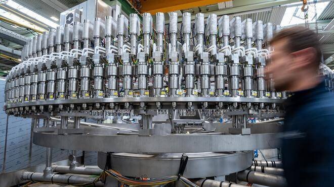 Wirtschaftskrise: Der Maschinenbau, ein Pfeiler der deutschen Industrie. (Symbolbild)