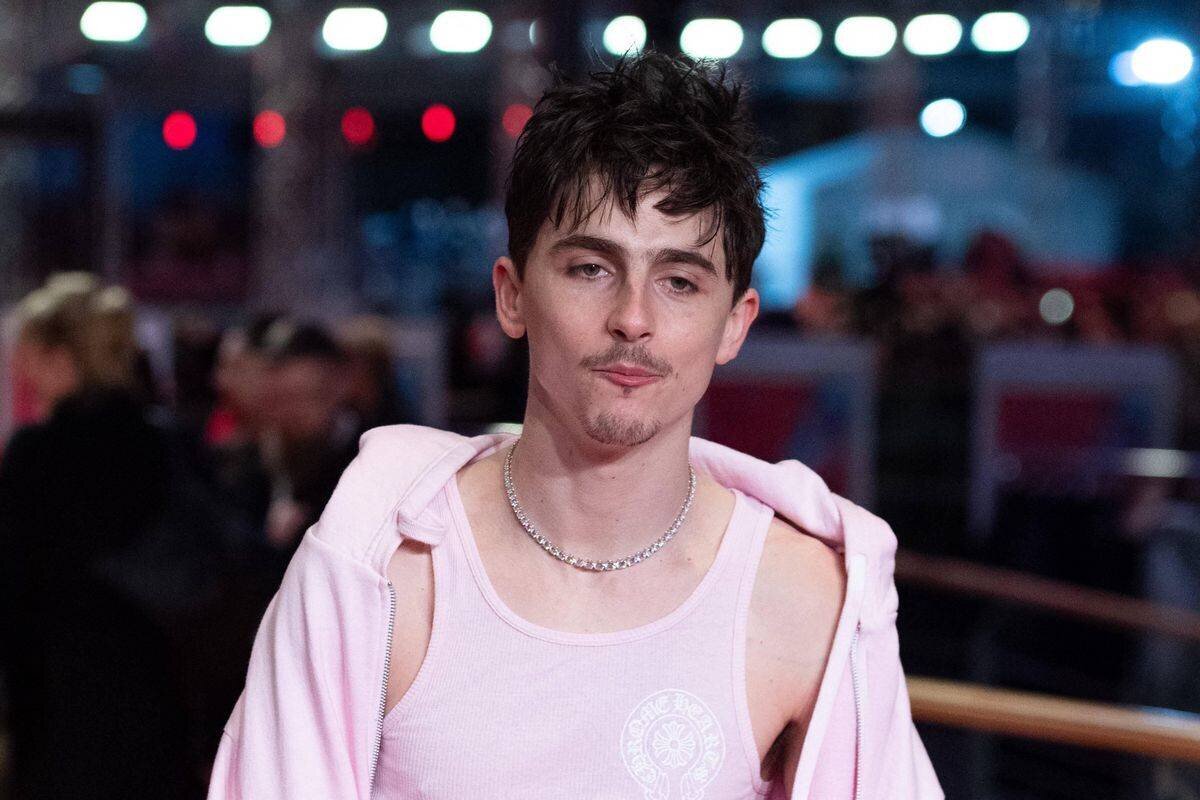 Timothée Chalamet lors de la première de ’A Complete Unknown’ à la Berlinale 2025