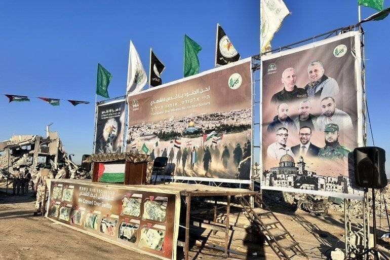 Al-Qassam Brigades preparing for the handover of Israeli hostages