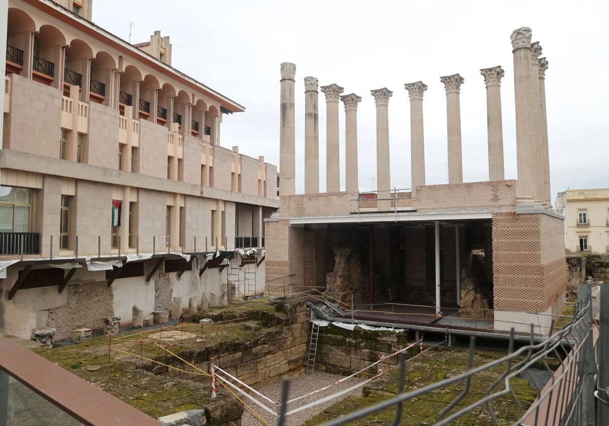 Le Templo Romano de Córdoba, en phase finale de ces travaux