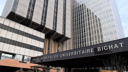 L'hôpital Bichat - Claude-Bernard, Paris, 2020. (ALAIN JOCARD / AFP)