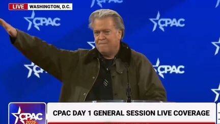 Steve Bannon à la CPAC