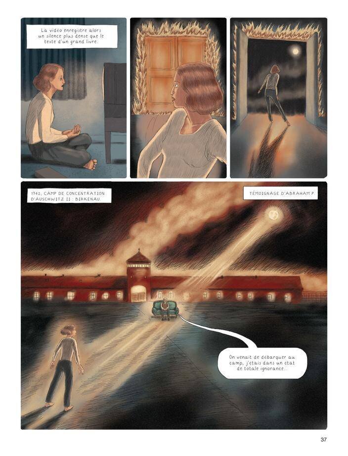 Les mémoires de la Shoah, la forêt illustre l’horreur qu’ont vécue des millions de personnes exterminées et les rescapés.