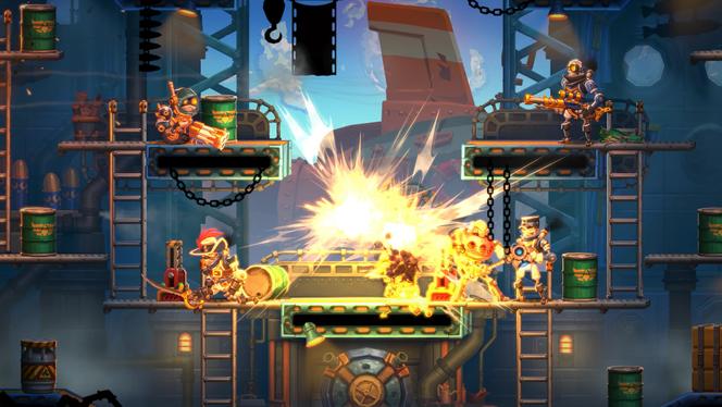 Image extraite de « Steamworld Heist II », jeu suédois sorti en 2024.