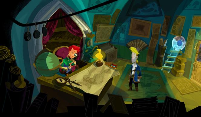 Image issue de « Return to Monkey Island », jeu américain sorti en 2022.