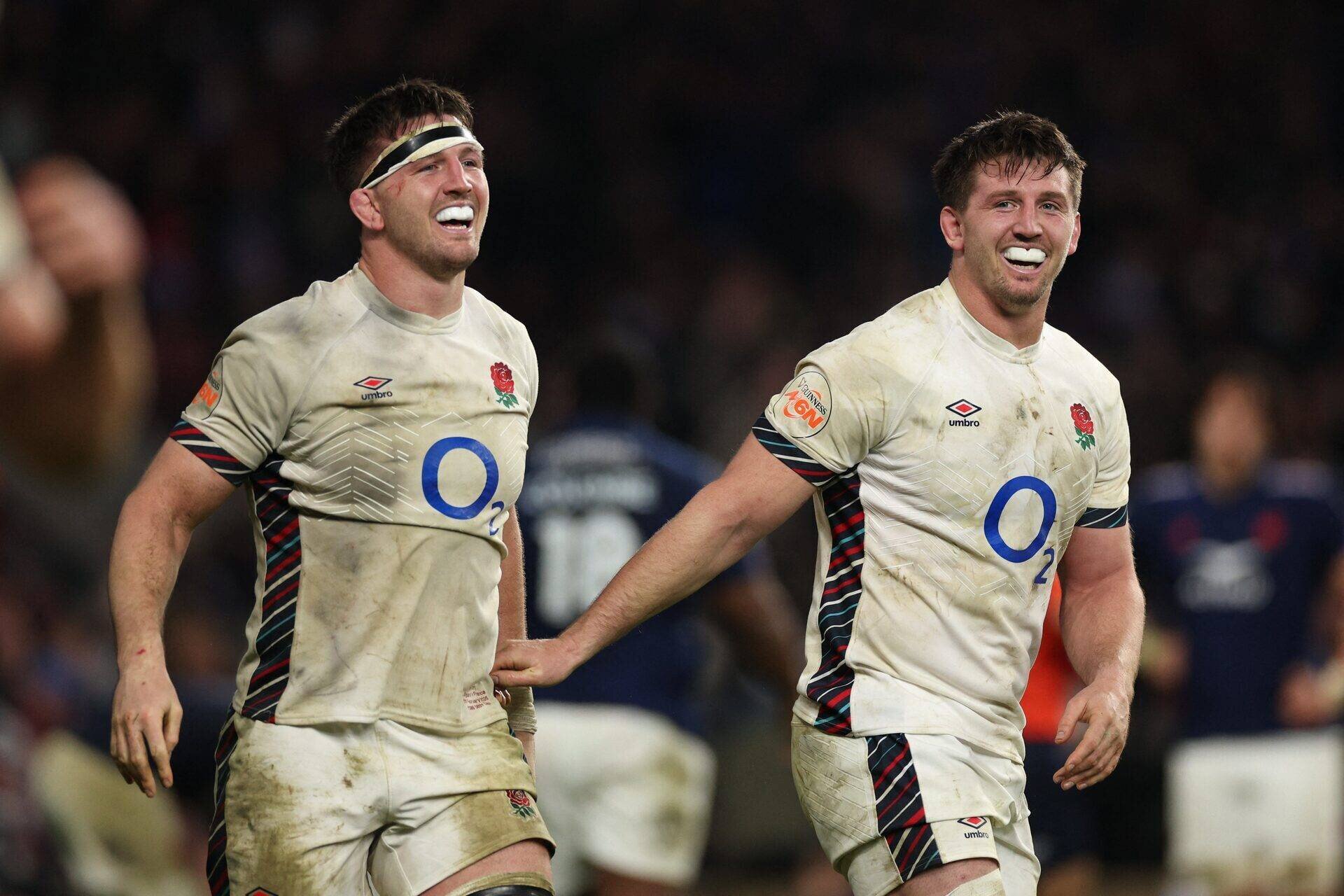 Les jumeaux Curry, deux des meilleurs joueurs de l'Angleterre lors de ce Tournoi des Six Nations
