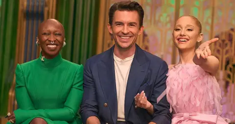 Cynthia Erivo, Jonathan Bailey et Ariana Grande