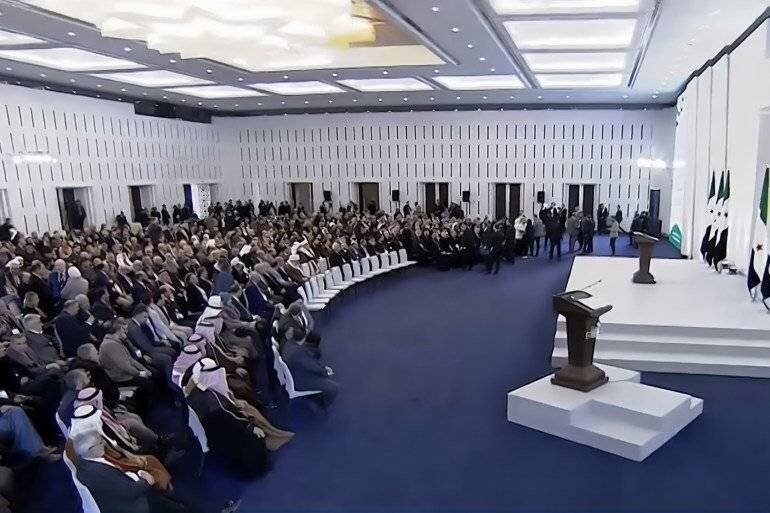 Ouverture du congrès de dialogue national à Damas