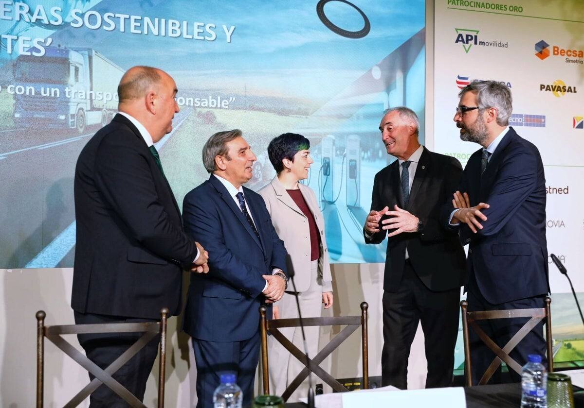 José Luis Sanz Merino, inaugurant la I Jornada sobre Carreteras Sostenibles et Resilientes