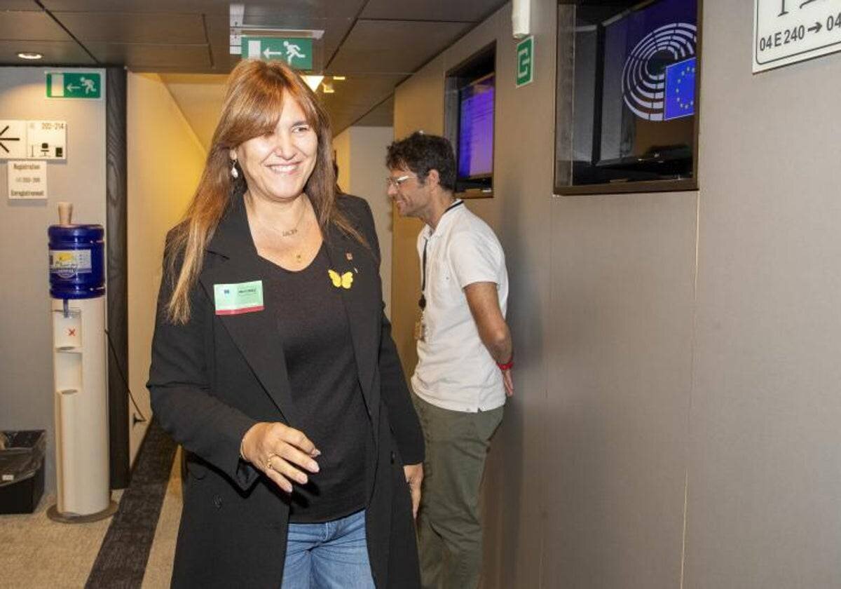 Laura Borràs, l'ancienne présidente du Parlement de Catalogne et ex-leader de Junts