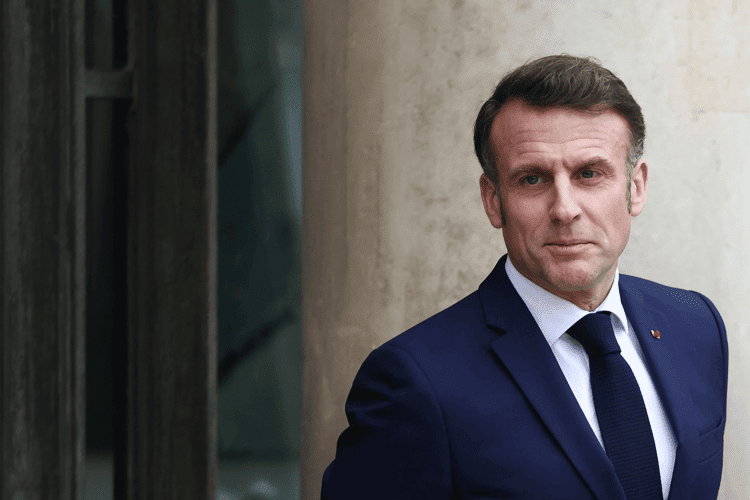 Le président français Emmanuel Macron