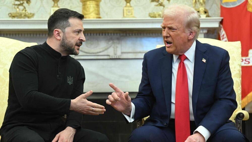 Selenskyj lors de sa visite à la Maison Blanche